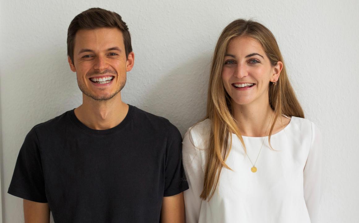  Evermood wurde im Februar 2019 von Marvin Homburg (links) und Lara von Petersdorff-Campen (rechts) gegründet. 