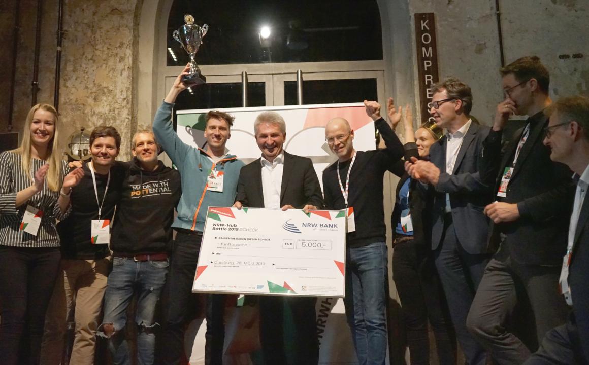 clevabit gewinnt NRW Hub-Battle 2019