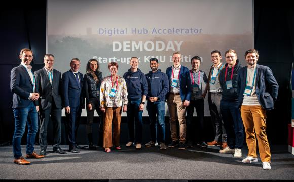 Kooperationen mit mittleren und kleinen Unternehmen waren der Fokus beim Accelerator Demoday