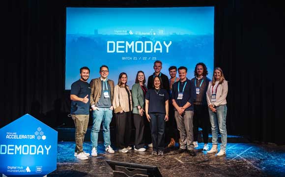 Die beteiligten Akteurinnen und Akteure des Demoday