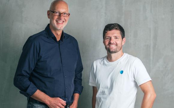Alter und neuer Vorstand Matthias Günnewig und Sebastian Köffer (v.l.)